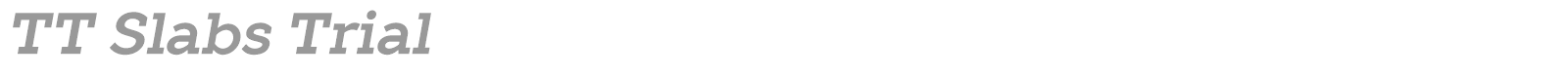 TT Slabs font preview